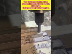 قطعات فلزی CNC دقیق با تحمل تنگ ± 0.01mm شکل سفارشی برای تجهیزات اتوماسیون