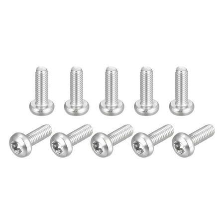 M4x16mm Torx ماشین امنیتی پیچ های 316 فولاد ضد زنگ سر پان ضد تعویض پیچ های محکم