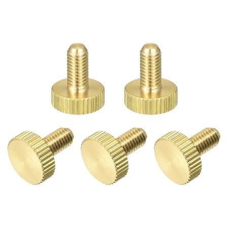 پیچ های انگشت خم شده، M5x10mm پیچ های مسطح برنجی پیچ های دستگیر دستگیره های محکم کننده برای خانه، الکترونیک، ماشین