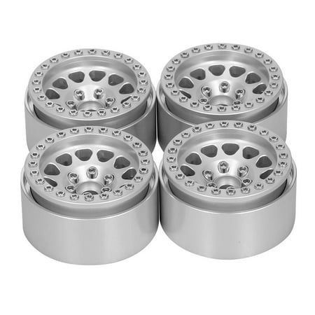 آلیاژ آلومینیوم 1.9 اینچ چرخ های RC / 10th RC Crawler Truck Auto Axial SCX10 D90