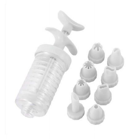 خانه آشپزخانه DIY کیک کوکی نان پختن قاب قالبپلاستیک قاب نوزل تنظیم ابزار قاب کرم فشار شده با نوزل