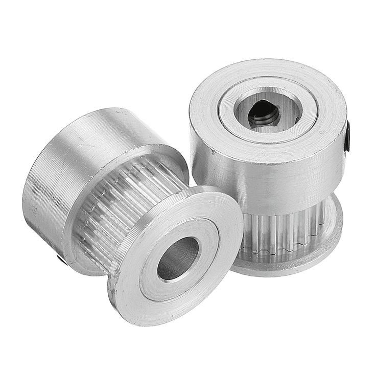 قطب معین 20دندانه چرخ هم زمان قطر داخلی 5mm/6.35mm/8mm برای 6mm عرض کمربند قطعات CNC