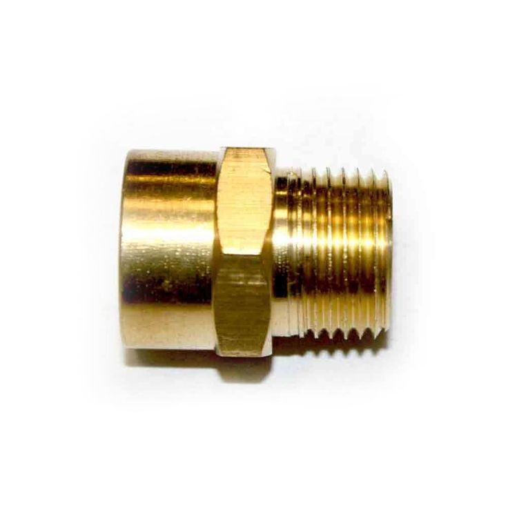 آداپتور هکس تراز 3/8 اینچ NPT مرد x 3/8 اینچ NPT زن - FB606
