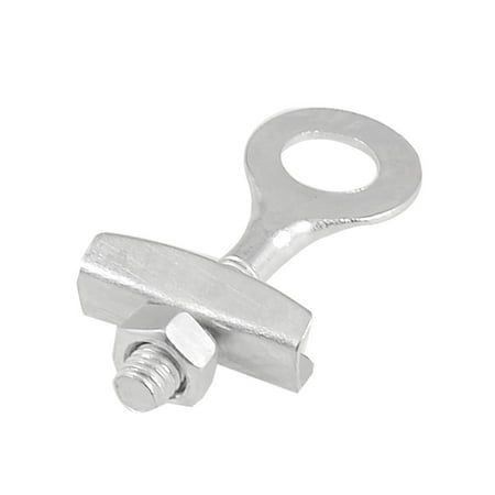 معامله های منحصر به فرد رنگ نقره ای فلزی دوچرخه دوچرخه قطعات یدکی زنجیر کش کش 6mm Dia.