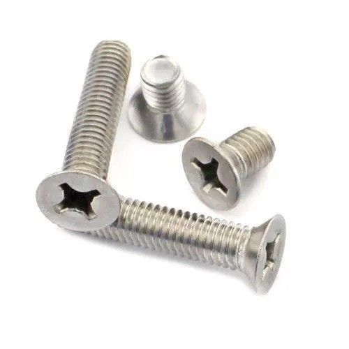 C1022 304 316 Csk سر فولاد ضد زنگ ISO7046 بولت Cross Recessed Flat Head پیچ ماشین