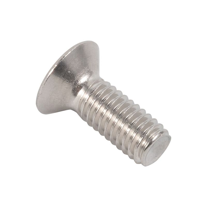 C1022 304 316 Csk سر فولاد ضد زنگ ISO7046 بولت Cross Recessed Flat Head پیچ ماشین