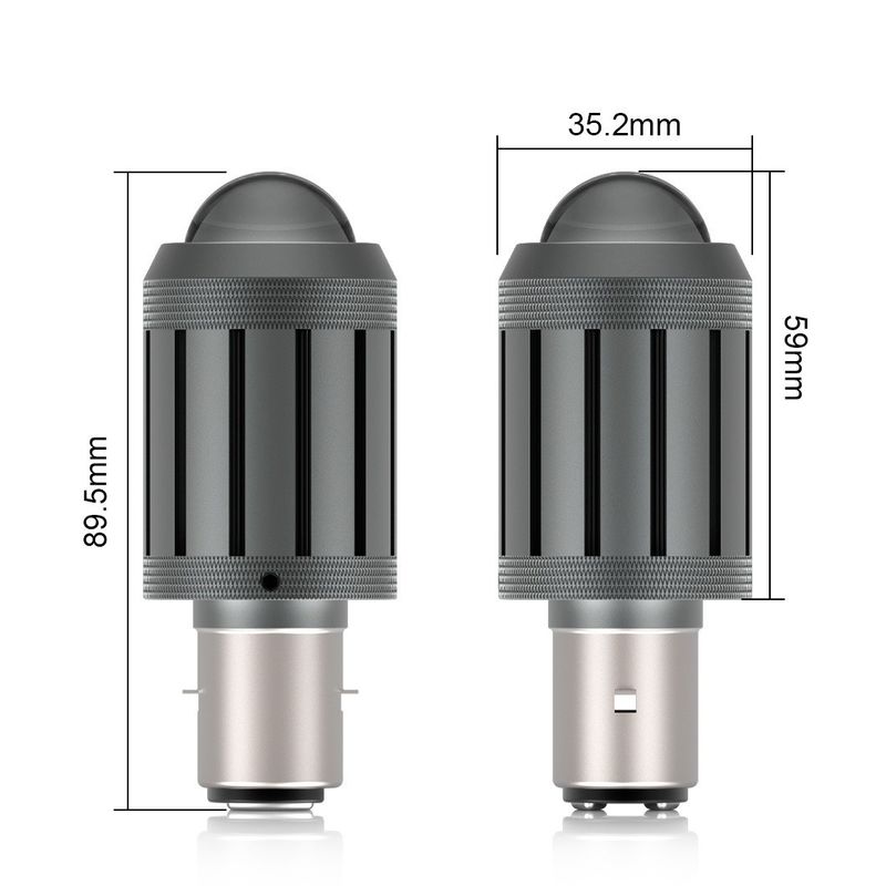 چراغ جلو موتورسیکلت G-View لامپ 12-24V/ لامپ های LED Super Bright White لامپ جلو موتورسیکلت لوازم جانبی اسکوتر