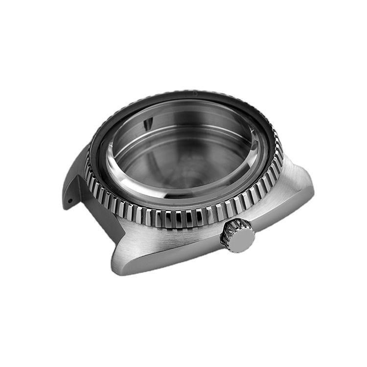 سفارشی جدید عمده فروشی کارخانه ساعت ابزار زعفر کریستال 316L فولاد ضد زنگ تیتانیوم ساعت کیس