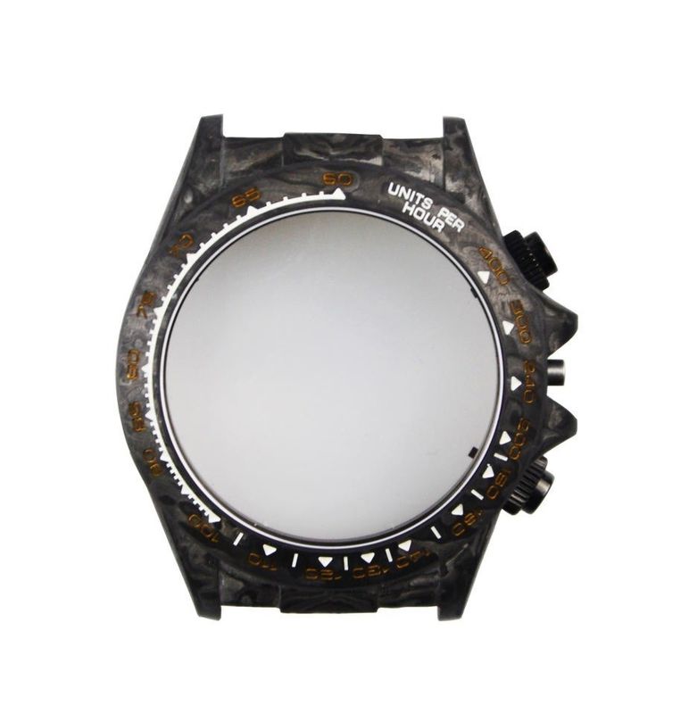 سفارشی جدید عمده فروشی کارخانه ساعت ابزار زعفر کریستال 316L فولاد ضد زنگ تیتانیوم ساعت کیس