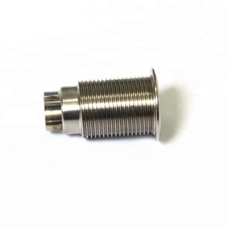 سفارشی سازی OEM CNC صنعتی با دقت بالا / پیچ / نخ مغز آلومینیوم / تیتانیوم / فولاد ضد زنگ / قطعات چرخدار فلزی